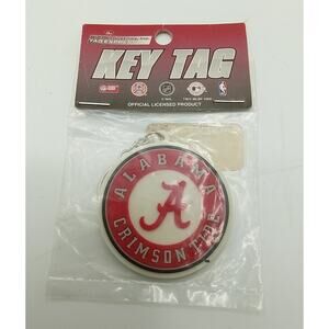 Vintage Alabama Crimson Tide Key Tag Key Chain